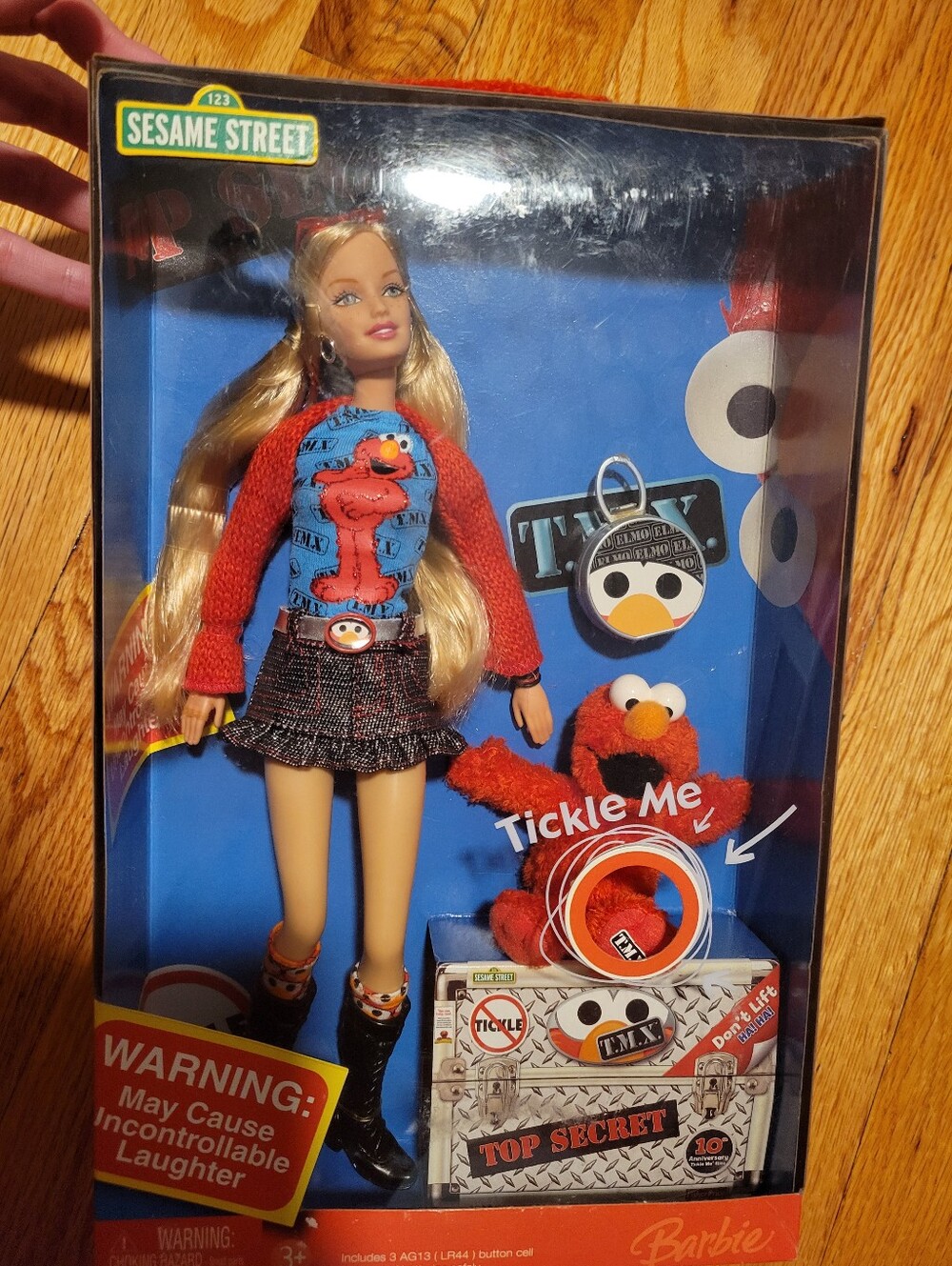 Barbie Loves Tickle Me Elmo Doll